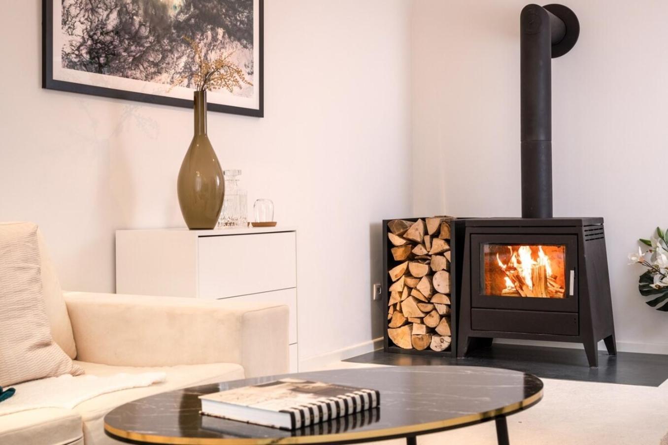 Central Home With Fireplace Near Underground Berlim Exterior foto